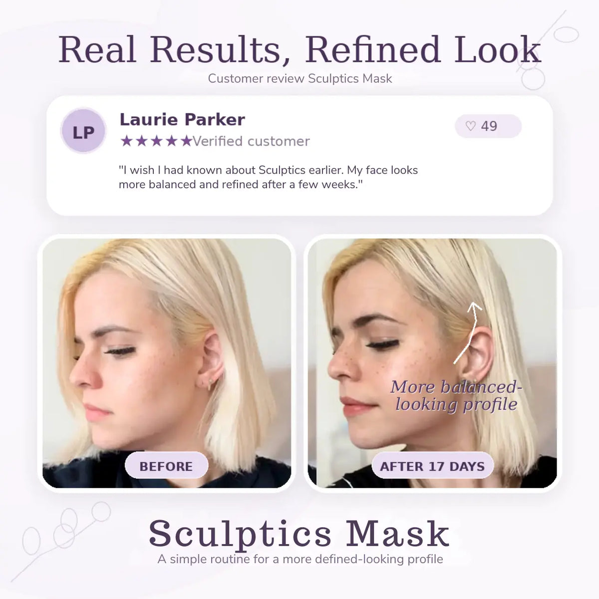 A simple habit for a more confident-looking profile