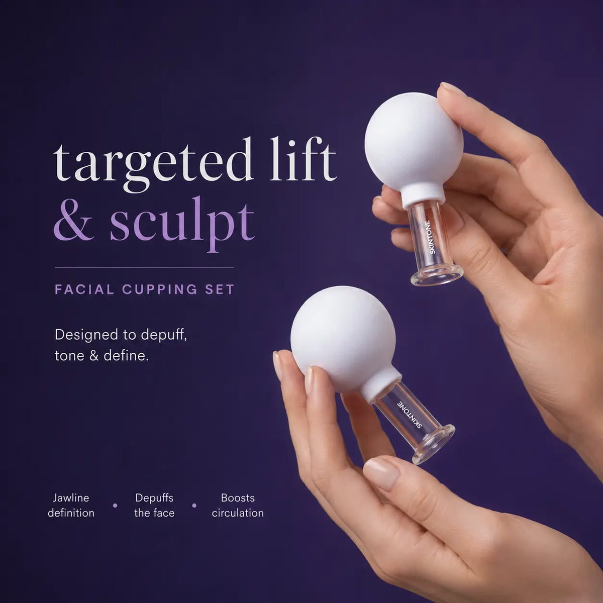 Targeted care for different areas of your face