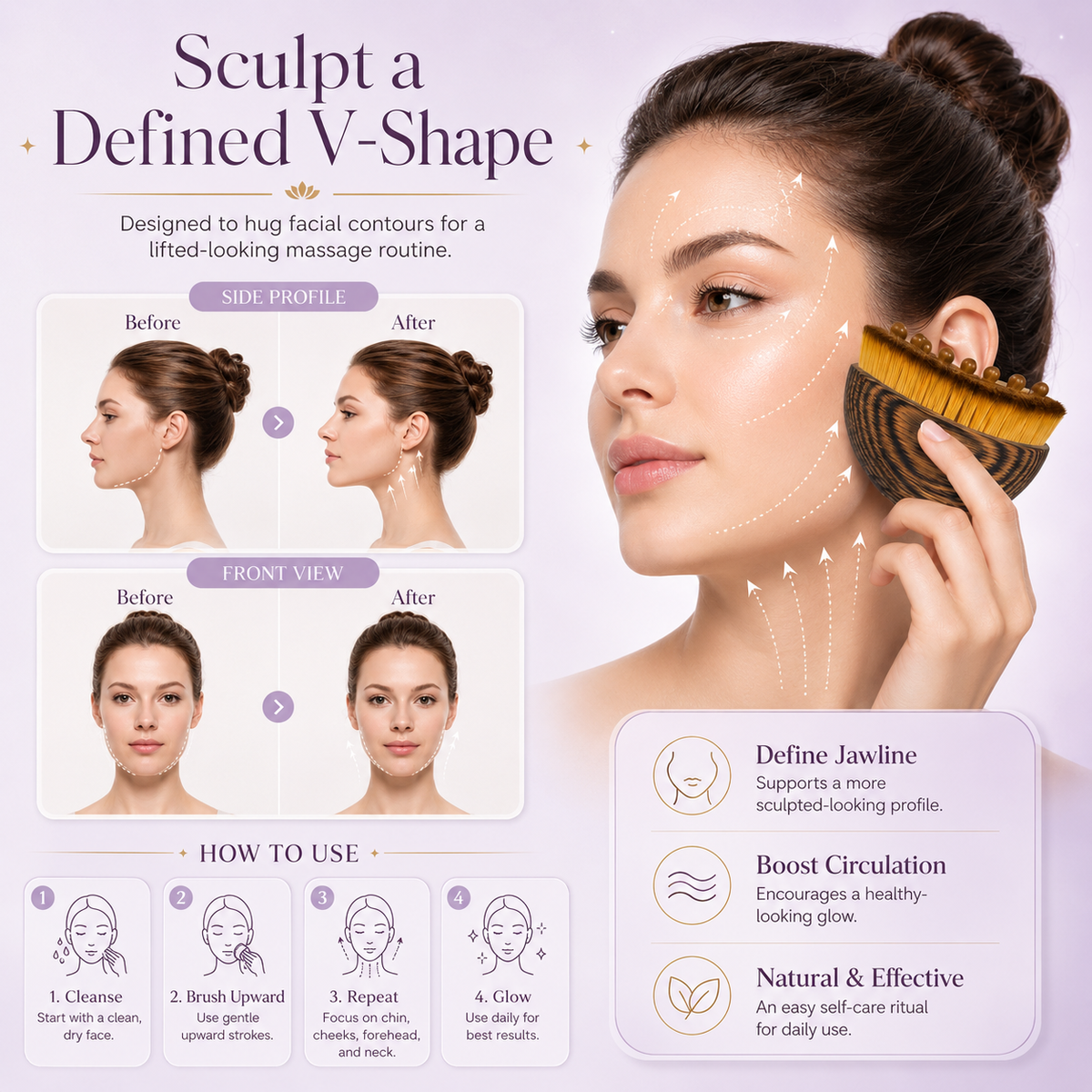 A daily ritual for a defined-looking glow
