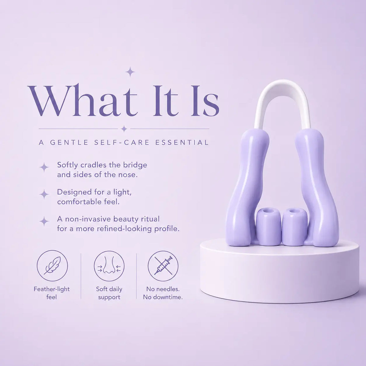 A gentle, non-invasive beauty tool